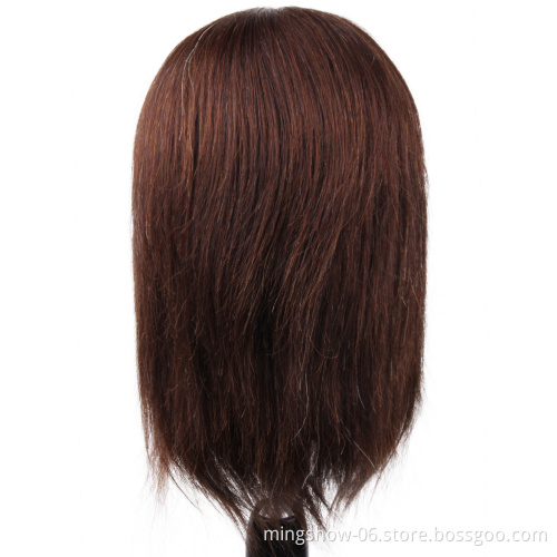Hairdressing mannequin heads practice training head model with beard